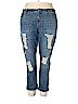 Jennifer Lopez Blue Jeans Size 18 - photo 1