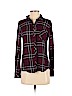 Rails 100% Rayon Burgundy Long Sleeve Button-Down Shirt Size XS - photo 1