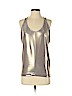 Club Monaco 100% Polyester Gold Sleeveless Blouse Size XS - photo 1