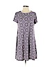 Jamie & Layla Purple Casual Dress Size S (petite) - photo 1