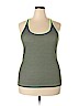Gap Outlet 100% Polyester Gray Active Tank Size XXL - photo 1