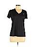 Nike 100% Polyester Black Active T-Shirt Size M - photo 1