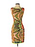 Elie Tahari 100% Cotton Orange Casual Dress Size 0 - photo 1