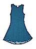 Ruby & Bloom Floral Lace Blue Dress Size 10 - 12 - photo 1