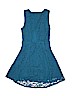 Ruby & Bloom Floral Lace Blue Dress Size 10 - 12 - photo 2