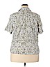Joanna Plus 100% Cotton Green Short Sleeve Button-Down Shirt Size 2X - photo 2