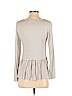 Ginger G. Ivory Long Sleeve Top Size S - photo 2