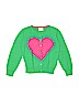 Hanna Andersson 100% Cotton Graphic Green Cardigan Size 120 cm / US 6X - photo 1