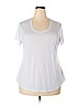Active by Old Navy White Active T-Shirt Size XXL - photo 1