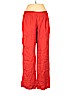 H&M Orange Linen Pants Size 14 - photo 1