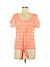 Delia's Orange Short Sleeve Top Size M - photo 1