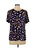Faith and Joy Blue Short Sleeve Top Size L - photo 1