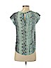 Joie 100% Rayon Green Short Sleeve Blouse Size XS - photo 2