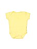 Chick Pea 100% Cotton Yellow Short Sleeve Onesie Size 3-6 mo - photo 1