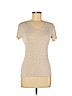 Zenana Outfitters Tan Short Sleeve Top Size M - photo 1