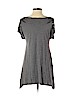 H&M 100% Viscose Gray Short Sleeve Top Size XS - photo 2