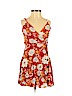 Forever 21 100% Rayon Orange Casual Dress Size S - photo 1
