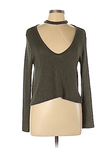 Charlotte Russe Long Sleeve Top (view 1)