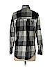 H&M 100% Cotton Gray Long Sleeve Button-Down Shirt Size 6 - photo 2