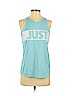 Nike 100% Polyester Blue Active Tank Size M - photo 1