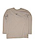 Nike 100% Polyester Gray Active T-Shirt Size L (youth) - photo 1