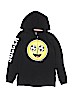 Justice Black Zip Up Hoodie Size 12 - 14 - photo 1