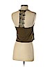 Topshop Green Sleeveless Blouse Size 4 - photo 2