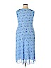 Studio I 100% Polyester Blue Cocktail Dress Size 18 - photo 2