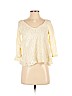 American Eagle Outfitters Ivory 3/4 Sleeve Top Size XS - photo 1