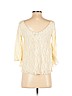 American Eagle Outfitters Ivory 3/4 Sleeve Top Size XS - photo 2