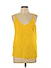 Shinestar 100% Polyester Gold Sleeveless Blouse Size L - photo 1