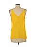Shinestar 100% Polyester Gold Sleeveless Blouse Size L - photo 2