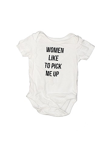 The Children's Place Short Sleeve Onesie (view 1)