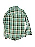 Carter's Plaid Green Long Sleeve Button-Down Shirt Size 7 - photo 2