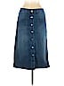 Melissa McCarthy Seven7 Blue Denim Skirt Size 12 - photo 1
