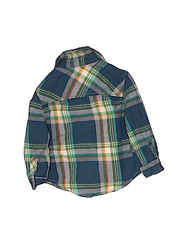 Genuine Kids from Oshkosh Long Sleeve Button-Down Shirt (view 2)