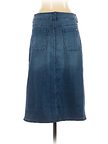 Melissa McCarthy Seven7 Denim Skirt (view 2)