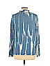 Knox Rose 100% Rayon Blue Long Sleeve Blouse Size XL - photo 2