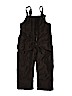 London Fog 100% Polyester Black Snow Pants With Bib Size 6X - photo 1