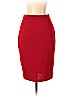 St. John Red Casual Skirt Size 2 - photo 1