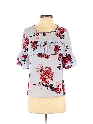 Living Doll Short Sleeve Blouse (view 1)