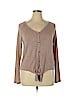 Sienna Sky Tan Cardigan Size XL - photo 1