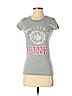Victoria's Secret Pink Gray Short Sleeve T-Shirt Size XS - photo 1
