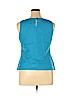 Valerie Dresses 100% Linen Blue Sleeveless Blouse Size XL - photo 2