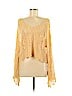 Free People Tan Pullover Sweater Size L - photo 1