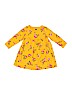 Old Navy 100% Cotton Floral Yellow Dress Size 12-18 mo - photo 1