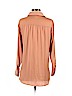 Old Navy 100% Polyester Tan Long Sleeve Blouse Size S (petite) - photo 2