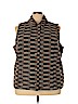 Cj Banks Brown Vest Size 3X - photo 1