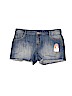 Gymboree 100% Cotton Blue Denim Shorts Size 12 - photo 1