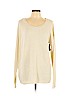 a.n.a. A New Approach 100% Acrylic Ivory Pullover Sweater Size XL - photo 1